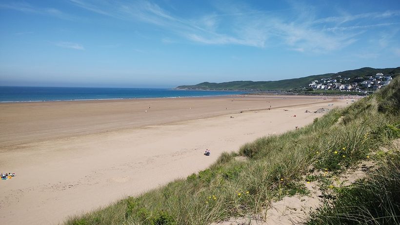 Image of Woolacombe Beach - best beaches in Devon